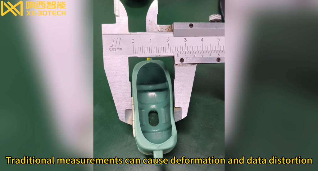 traditional measurement can cause deformation and data distortion