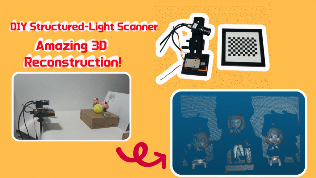 Open-Source Monocular Structured Light Kit | 3D Vision learning Made Simple
