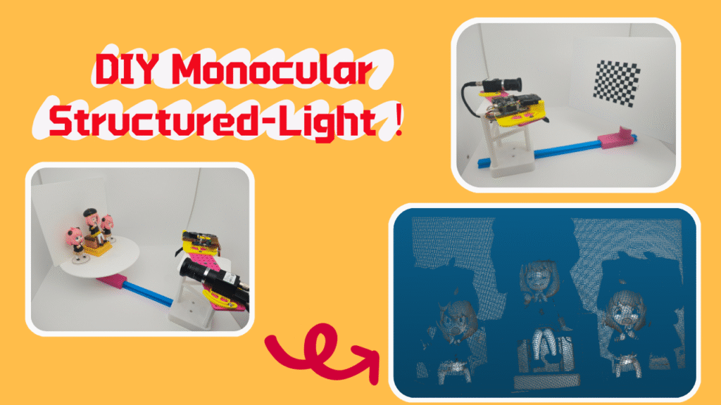 Learn step-by-step 3D Structured Light Installation with our detailed tutorial for Low-Cost Monocular Structured Light system. Master open-source 3D structured light technology and achieve accurate Structured Light 3D Reconstruction easily, even for beginners.